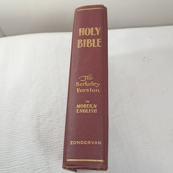 Other - Holy Bible The Berkeley Version in Modern English 1966 9th Edition Hardcover red